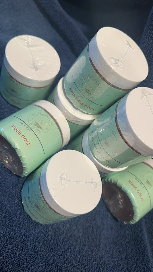 Rose Gold Salt Scrub
